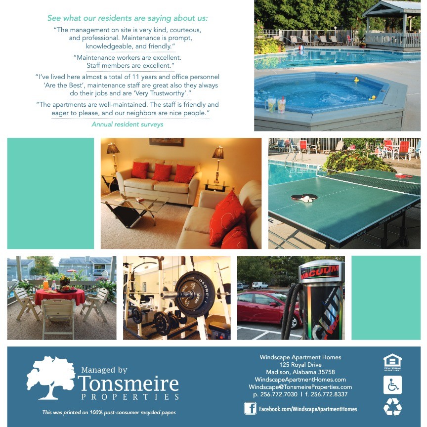 Brochures, Tonsmeire Properties